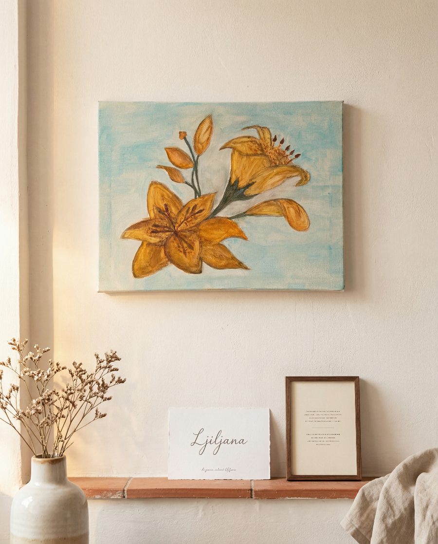 ‘Ljiljana’ — the lily, for grace, purity and nobility