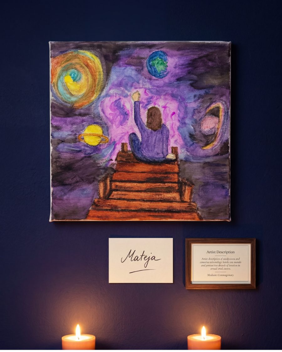 ‘Mateja’ — reaching upward toward the stars